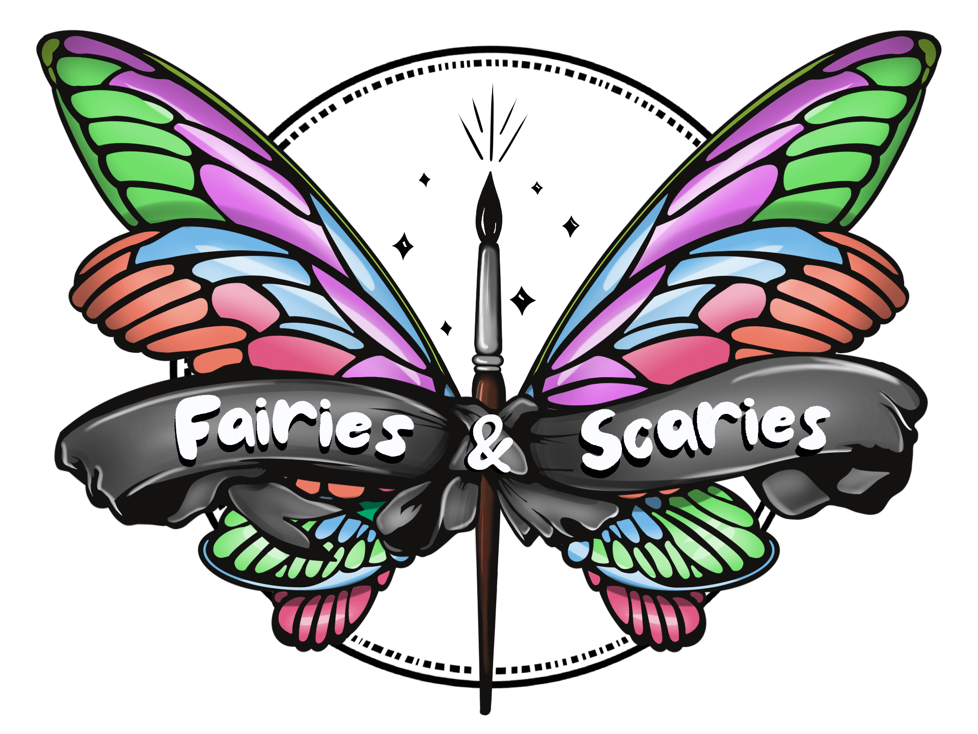 Fairies and Scaries Logo